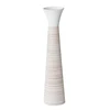 Tall White Ceramic Flower Ornamental eiffel tower Vase