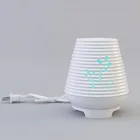 Colorful Light Flower Pattern Portable Aromatherapy Mist Maker Humidifier