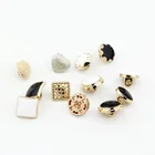 Fashion new design custom metal shirt buttons sewing buttons