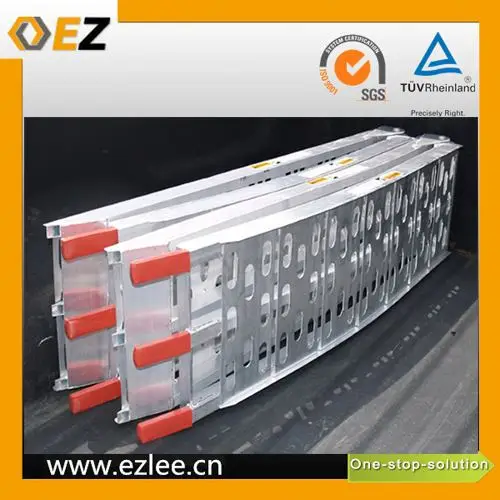 aluminum loading ramp for ATV UTV Quad motorcycle EZ220607