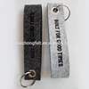 high quality gift key ring, Single layer customized cute animal felt key chain