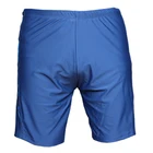 Black Lycra Swim Long Swim Trunks for Man