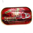 HACCP Fish 3-5 Pcs/tin Pacific Sardine Tin Fish