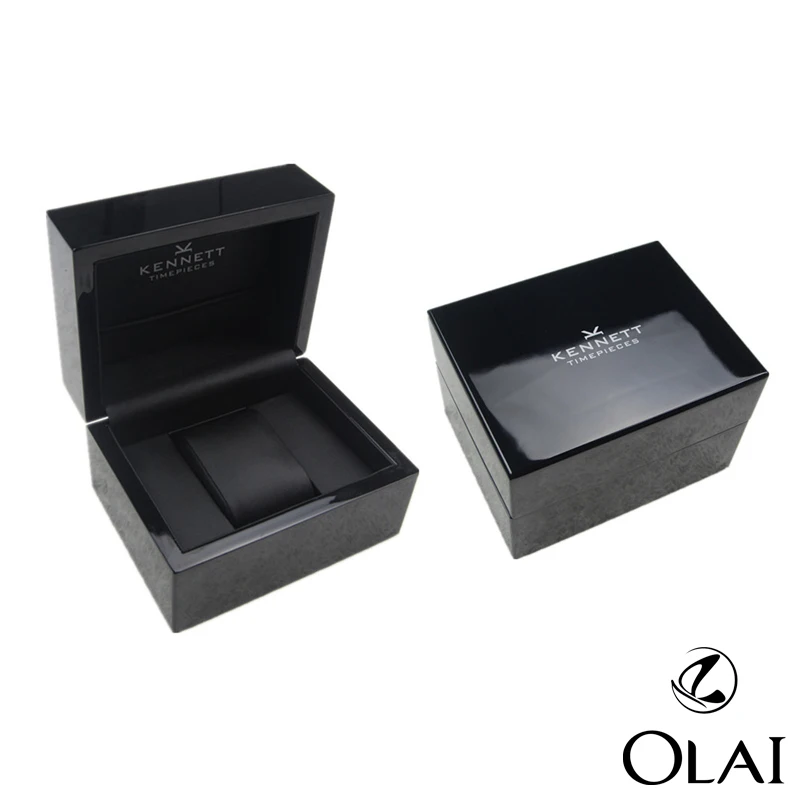 Custom MDF Black Watch Gift Box