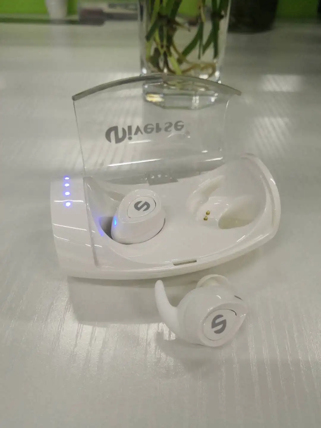 ES60 XHH China Factory smart touch headphones AIROHA Chips led headphones Music for Travel - ANKUX.COM