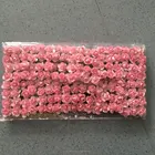 Wholesale artificial handmade mini 2cm paper rose flower