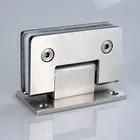 stainless steel 90 degree spring shower glass door hinge