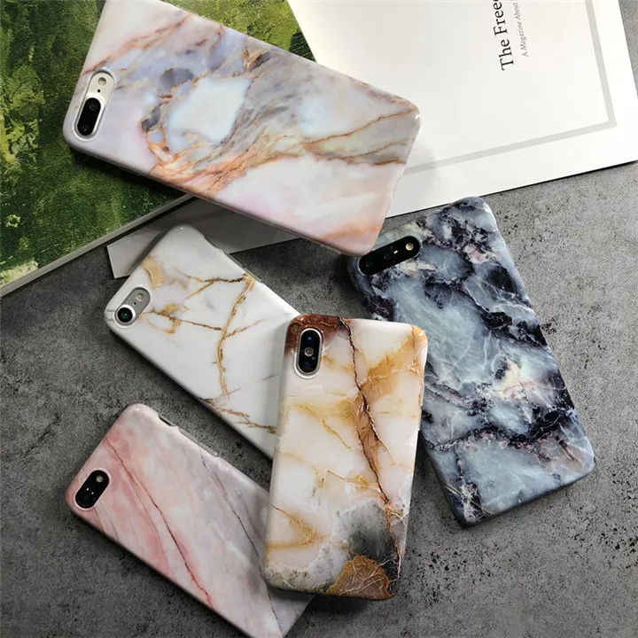 Anti-Scratch Shockproof Cover For iPhone 6 Marble Case for iPhone 6S