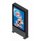 Outdoor/indoor free standing advertising display led light box