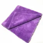 40x40cm, edgeless long pile soft coral microfiber cleaning cloth(ultrasonic cut)