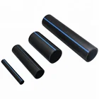 PE100 plastic pipe factory black drain plastic pipe for water supply