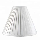 round silk softback pleated decoration fabric lamp shade / lamp cover
