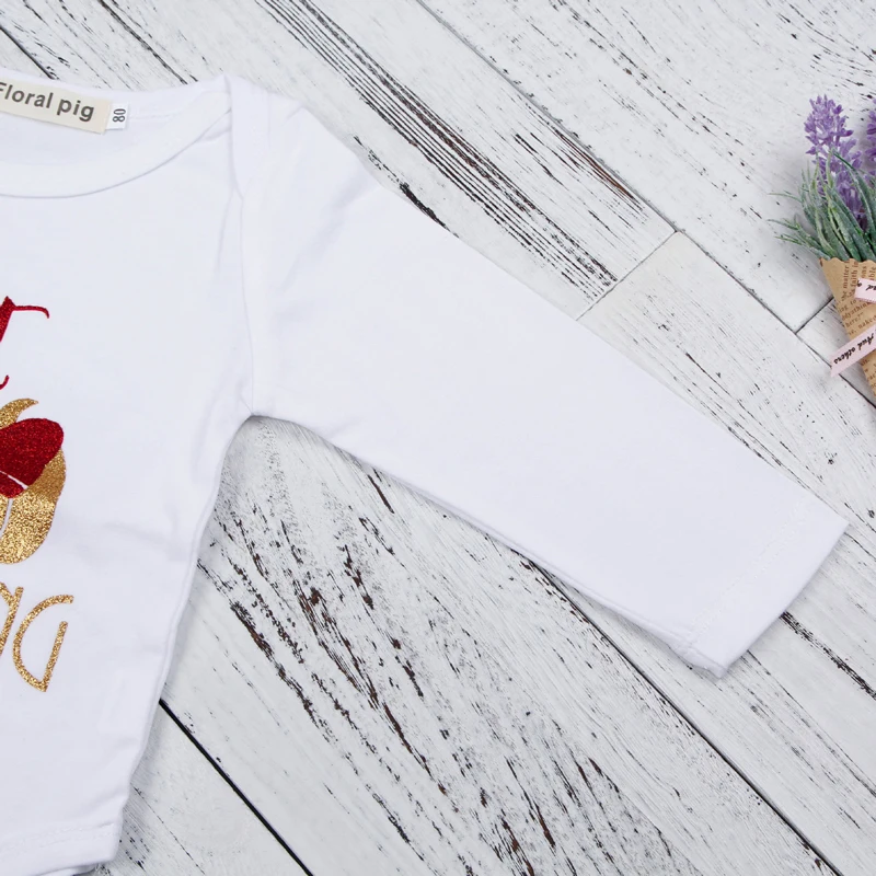 New Baby Girl Long Sleeve Jumpsuit Baby Boy Bodysuit Kids Thanksgiving Print Outfits Toddler Autumn Clothes (4)