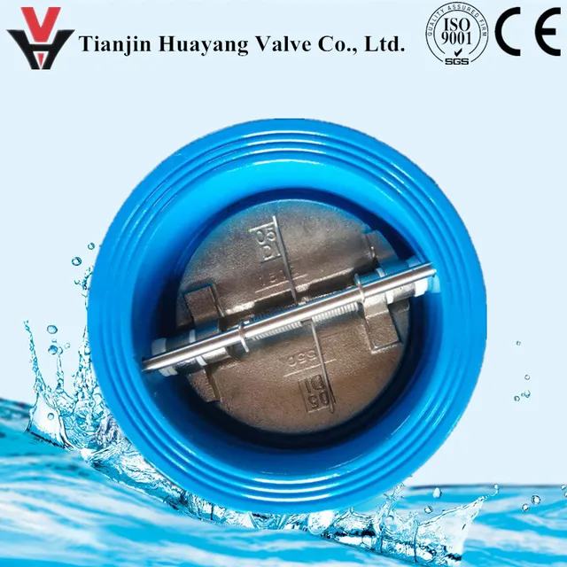 flapper type check valve