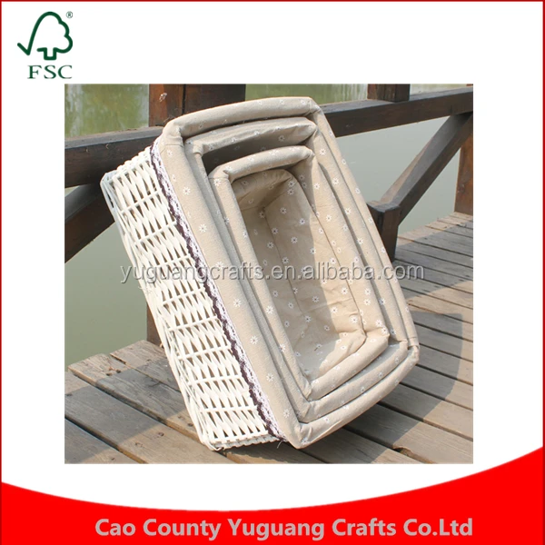 vegetable wicker storage basket