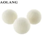 Customized Eco Friendly 3 Inch Pack Wool Felt Laundry Dryer Balls For Clothes Machine