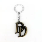 2019 Personalized Custom Logo Metal Character Design Tag Avengers Keychain Avengers Key Ring