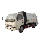 4 cbm Dongfeng compressé camion à ordures à vendre