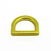 Custom Gold Bag Parts Accessories Handbag Hardware D ring Decorative Buckles Casting