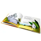 A5 matte art paper custom children english story picture book printing