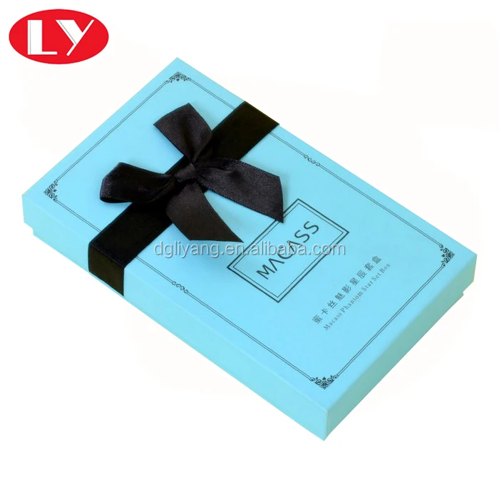 lid and base box cosmetic paper gift box for skin care product