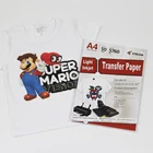 A4 Size Inkjet Light Heat Transfer Paper for inkjet printer