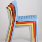 Hot Selling Stackable Leisure Dining Chair Plastic Chair