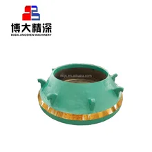 High Quality Terex Cedarapids RC54 Cone Crusher Wear Parts Concave And Mantle