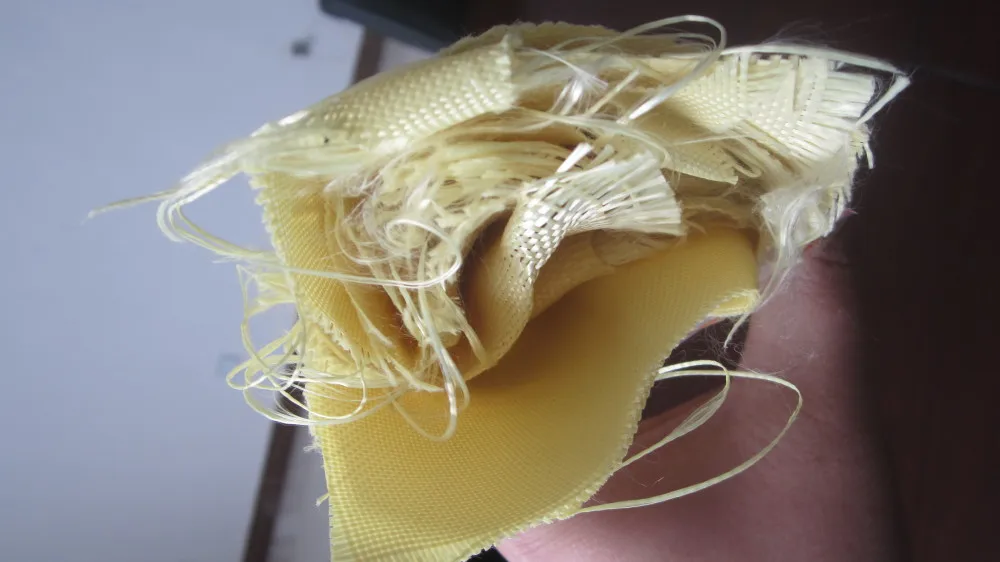 100 Kevlar Waste And Recycled Para Aramid Fiber 1.5d2.2d X 60mm