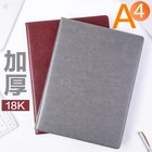 Thermal PU leather cover custom A4 notebook and diary notebook diary book hardcover filler notebook