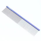 Colorful Lightweight Pet comb with durable stainless pin for dog and cat with 35mm pins (PC1935 B)