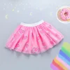 Girls baby tutu skirts pink Unicorn short children princess tulle puffy skirts