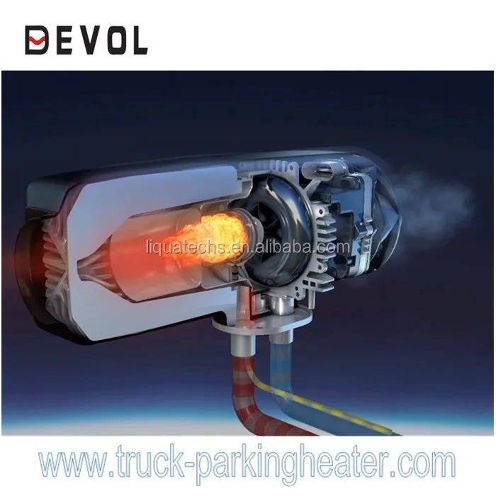 Devol 2kw Diesel Inverter Air Parking Truck Cab Heater