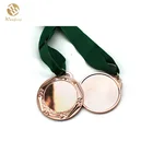 Wanfeng OEM Souvenir Gift Embossed Blank Zinc Alloy Metal Medal