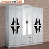 Qatar 10 doors large corner wardrobe wooden wall almirah bedroom clothes cabinet design bed room sets