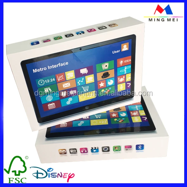 handmade cardboard paper gift box custom high-end earphone