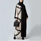 Dubai Abaya Style Trendy Kimono Sleeve Islamic Muslim Long Dress