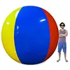 Wholesale Custom Printed Jumbo PVC Rubber Beach Ball/Promotional Inflatable Large Giant Plastic Beach Ball