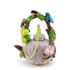 Home Storage metal Alloy Jewelry box for jewelry wholesales