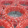 high quality galvanized&PVC coated Red top field fence/hog wire fencing manufacture