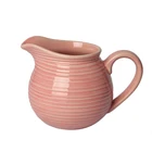 Cheap price 17 oz latte coffee porcelain small milk jug in coffee set