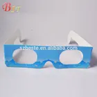 Promotional paper refraction depth 3d glasses for T-shirt