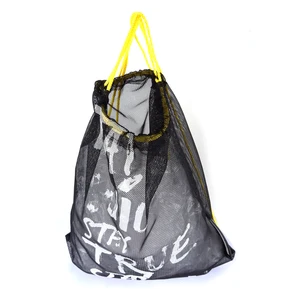 drawstring mesh gift bag