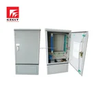 288 core SMC cabinet grounding type outdoor fiber splitter distribution cabinet