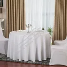 Cheap white restaurant round table cloth factory