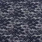 Black stock textiles micro nylon spandex dress polyester lace fabric