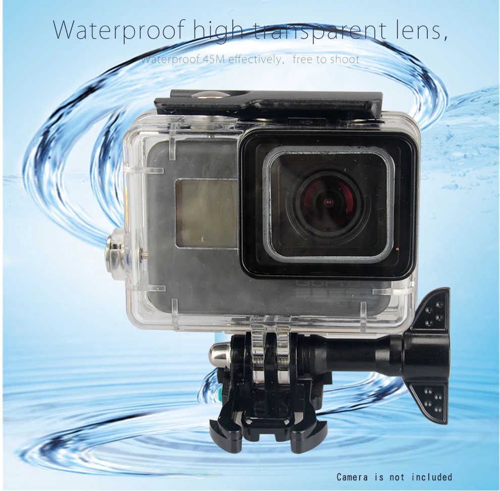 Kingma 45 Meter Underwater Case Waterproof Housing For Gopro Hero 5 6 7