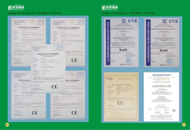 CE ROHS Certificate