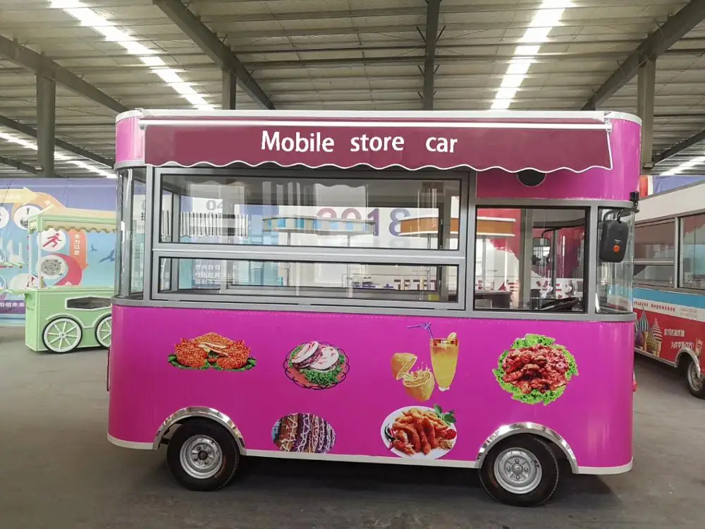 2019 Self Drive Food Trailer Snack Machine