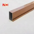 Wood Grain Aluminum Extrusion Profile For Windows and Doors